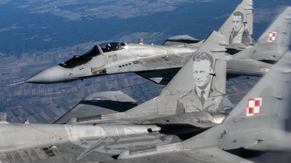 Russia threatens to destroy jets pledged to Ukraine