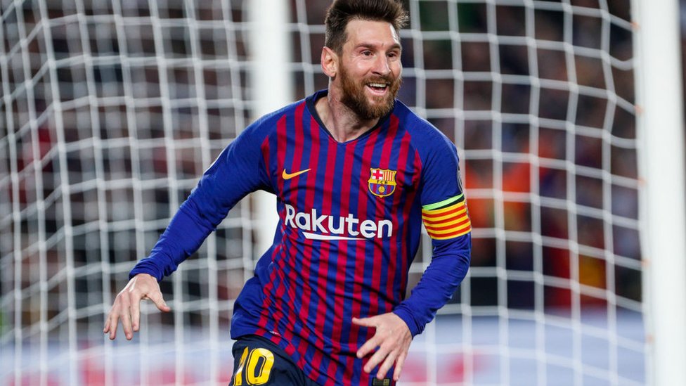 Lionel Messi faz dois em goleada e classificação do Barcelona na Champions  - 13/03/2019 - Esporte - Folha