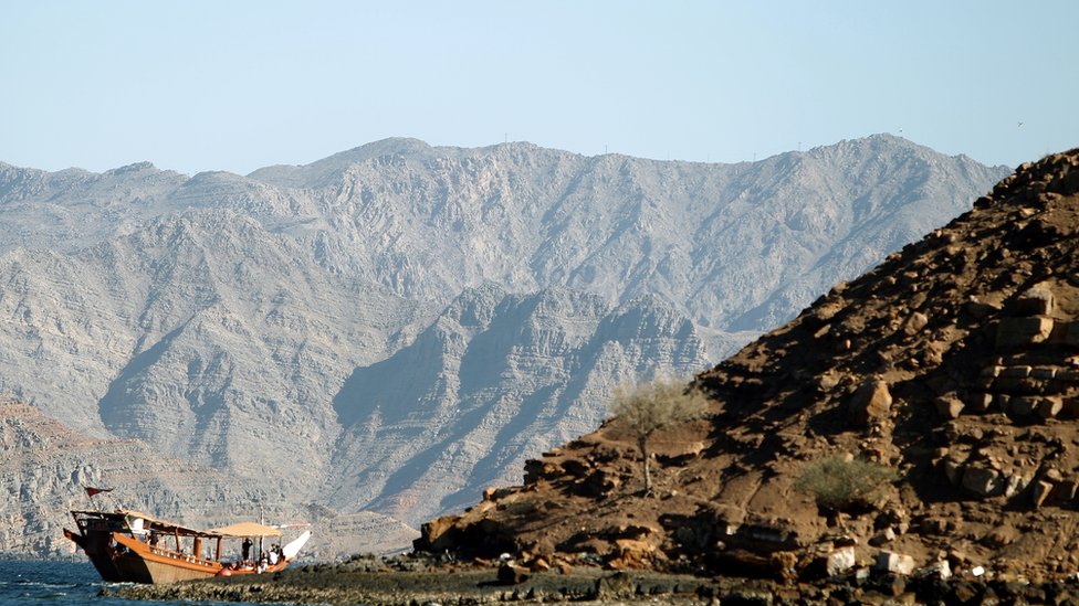 The coast of Oman