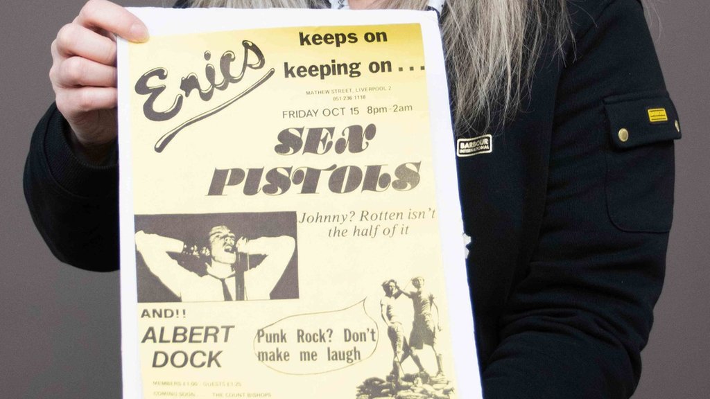 Rare Sex Pistols poster found in Barton goes under hammer