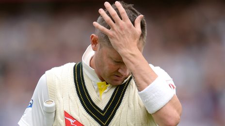 60 all out - Australia's collapse in numbers