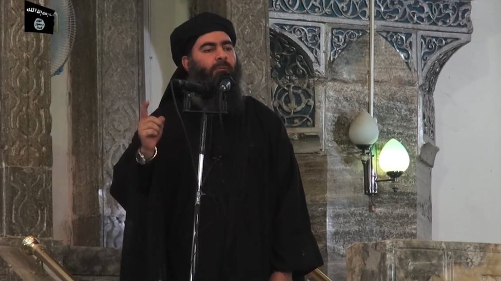قائد تنظيم الدولة الإسلامية، أبو بكر البغدادي،