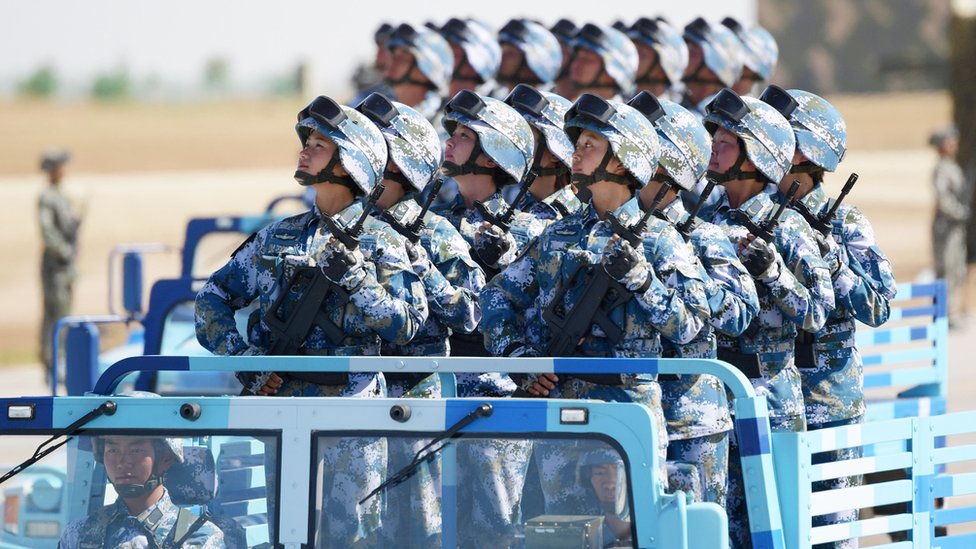 中印边界对峙：中国阅兵表现决心亦有远虑- BBC News 中文