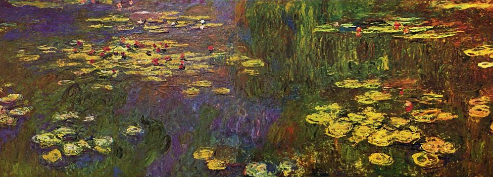 "Los nenúfares", de Oscar-Claude Monet (1840-1926), Museo de L'Orangerie, París.