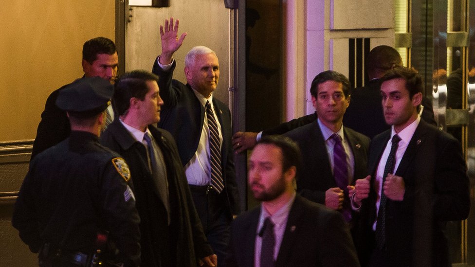 Mike Pence en Nueva York