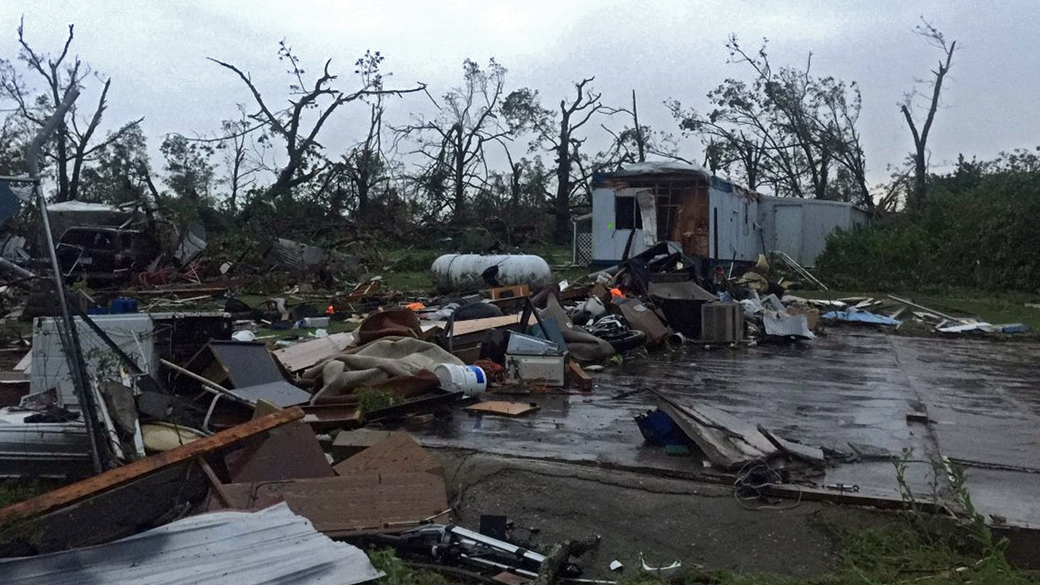 Killer tornado hurls US elderly couple from home