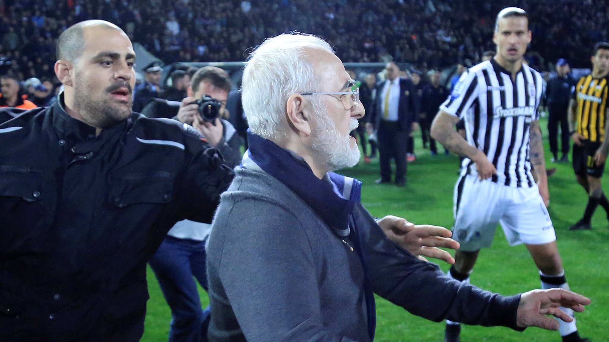 PAOK president 'sorry' for gun incident that led to Greek league suspension