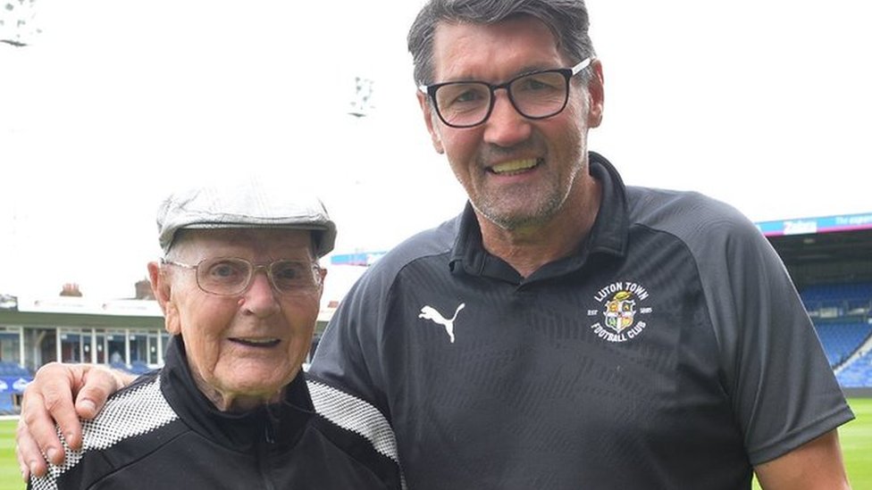Club pays tribute to 102-year-old 'constant' fan