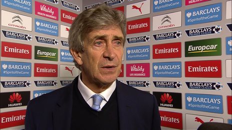 VIDEO: Pellegrini rues Man City mistakes