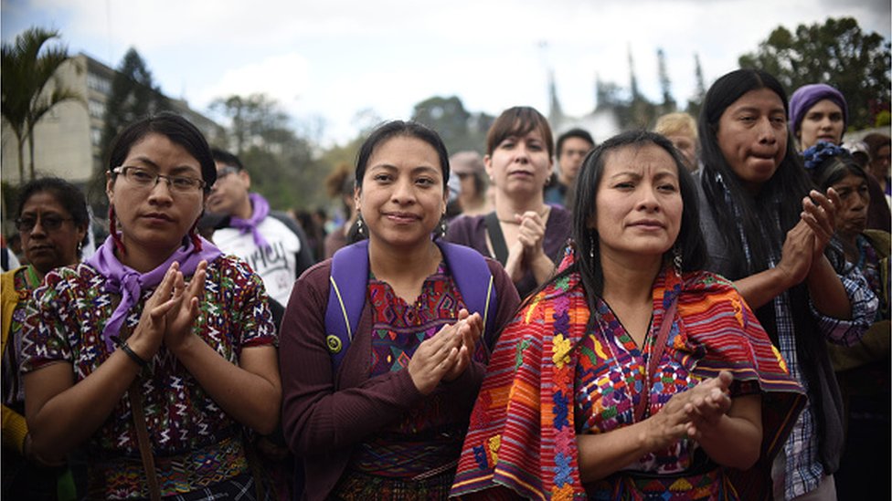 Indígenas guatemaltecas.