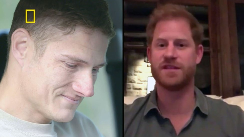 Prince Harry surprises disabled veteran on TV show