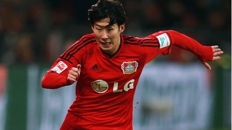 Spurs in Korea striker Son talks