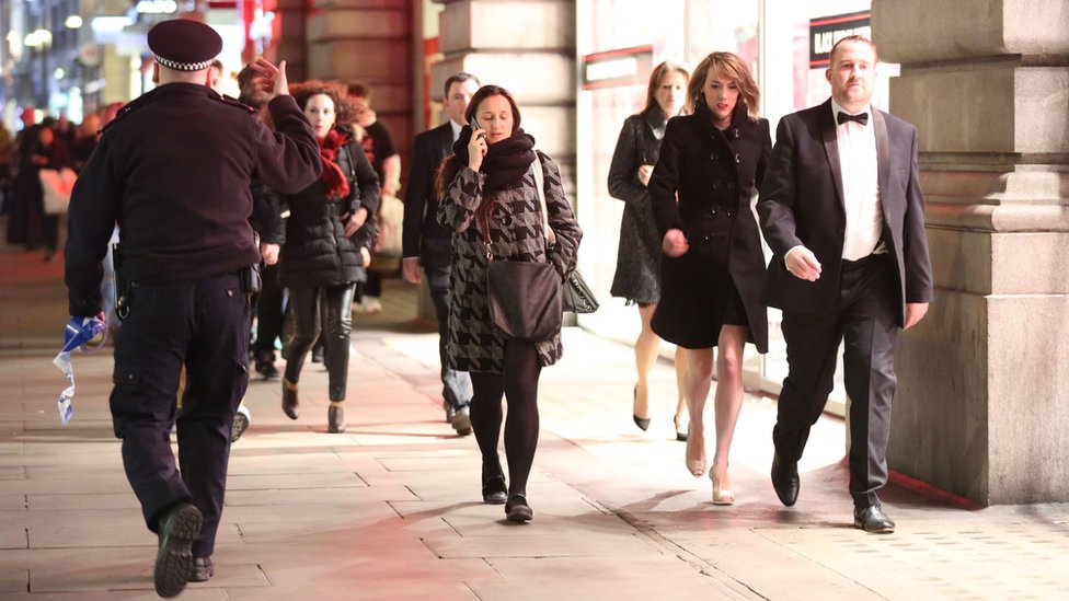 Is it right to say people caught in a terror scare 'panic'?