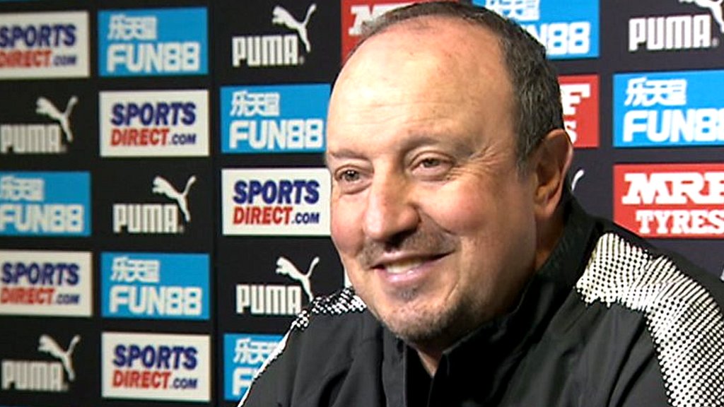 Rafael Benitez hoping for 'good news' this week on future of Newcastle