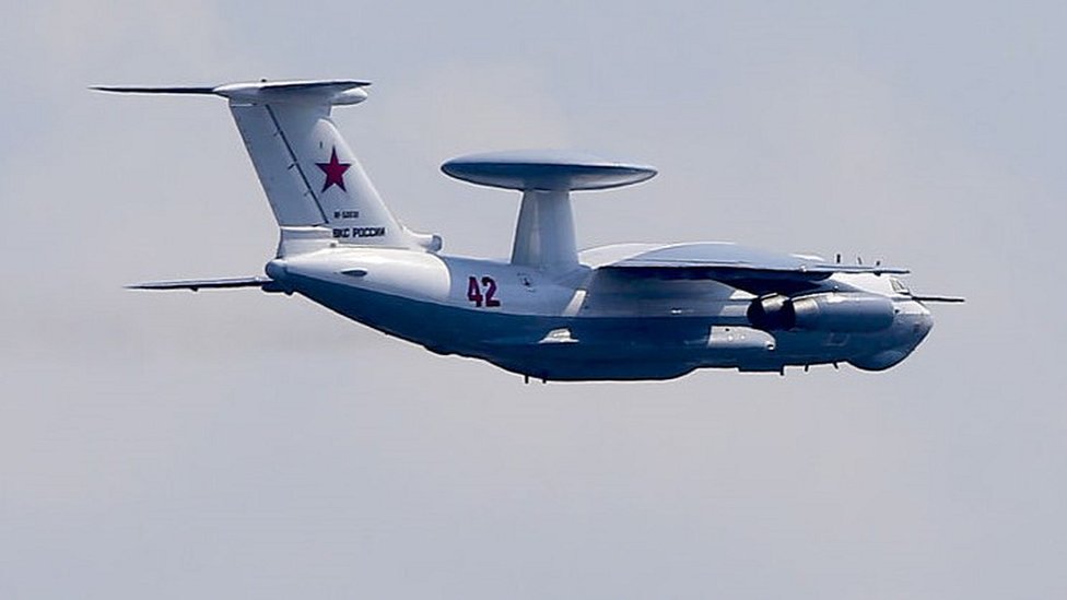 Belarus opposition says it damaged Russian warplane