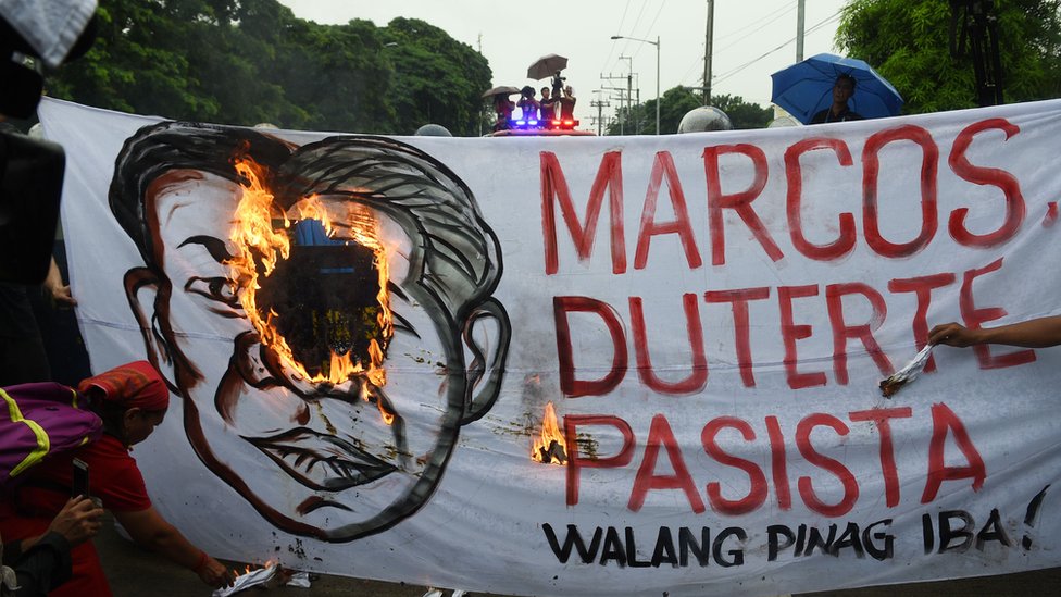 Filipina, Manila, Duterte, Marcos