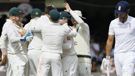 Australia tighten grip on England