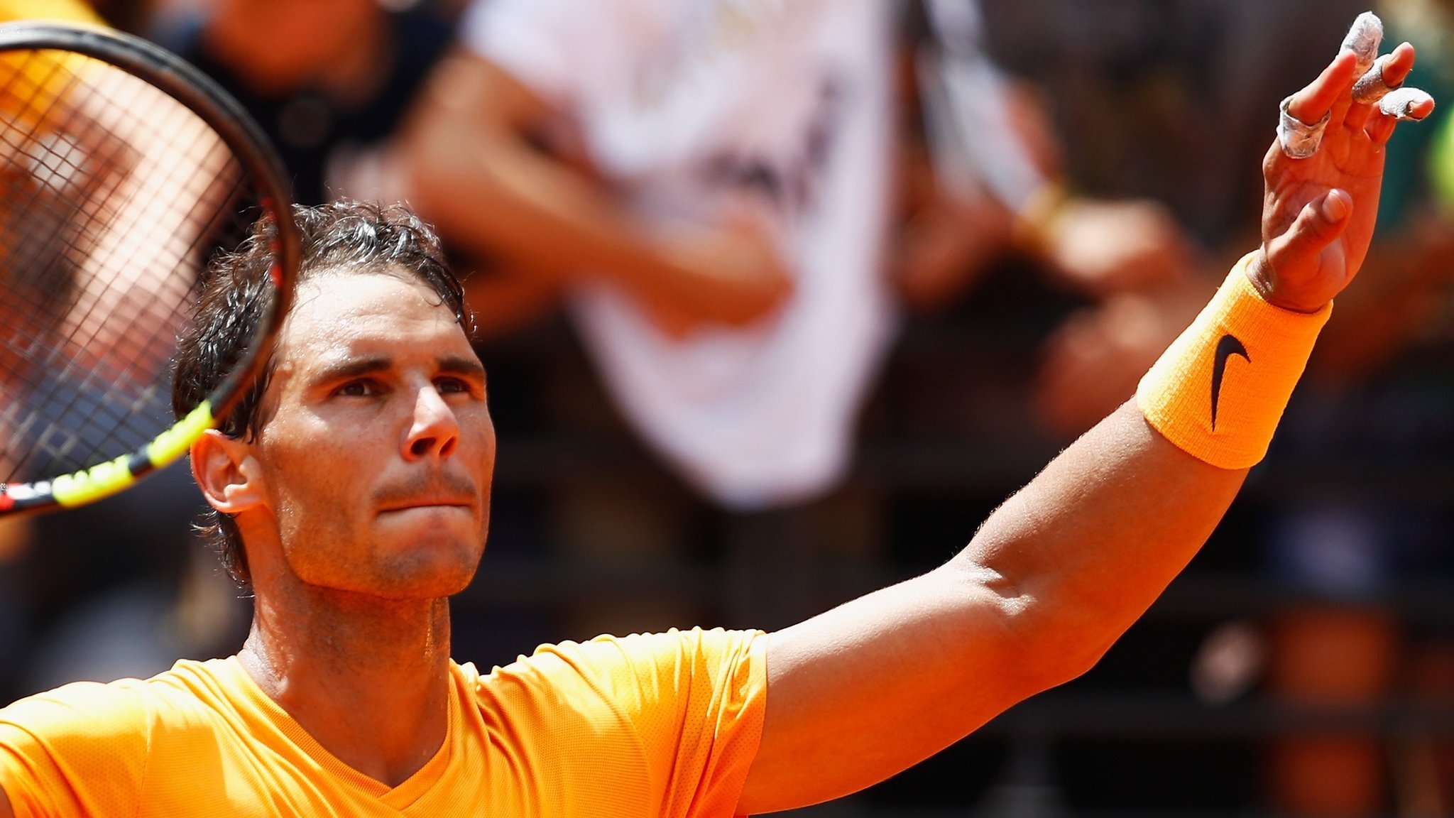 Italian Open: Rafael Nadal beats Fabio Fognini in Rome