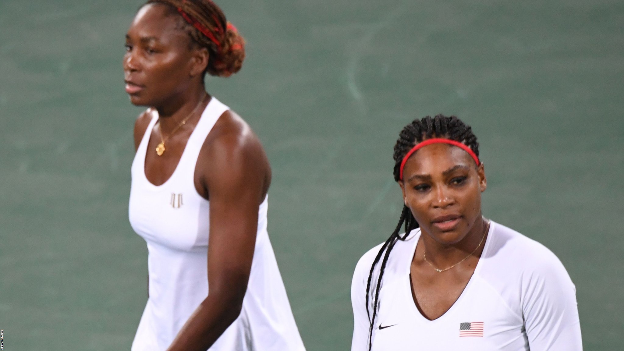 Rio Olympics 2016 Serena & Venus Williams lose in doubles 15 Min...