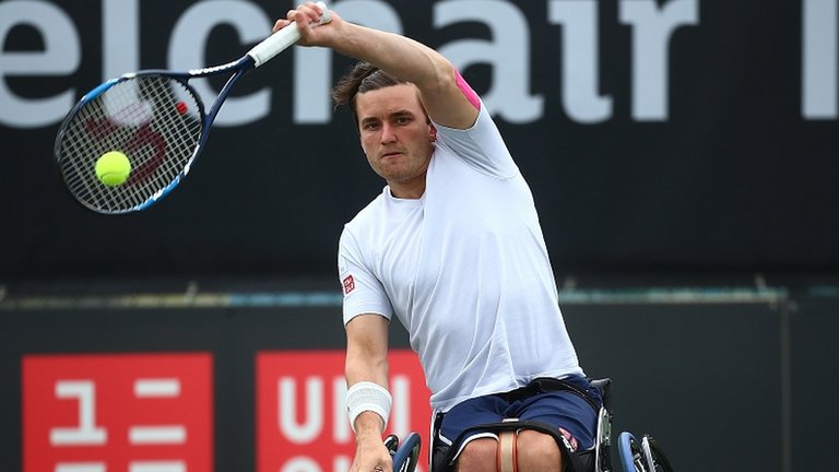US Open 2017: Alfie Hewett & Gordon Reid make wheelchair singles semi-finals