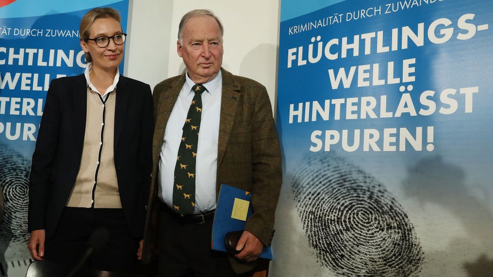 Candidatos del partido Alternativa para Alemania.