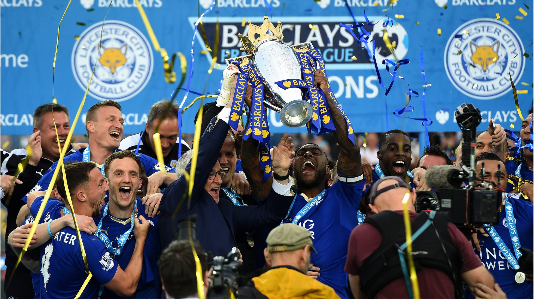 Leicester City: Party time as Foxes crowned Premier League