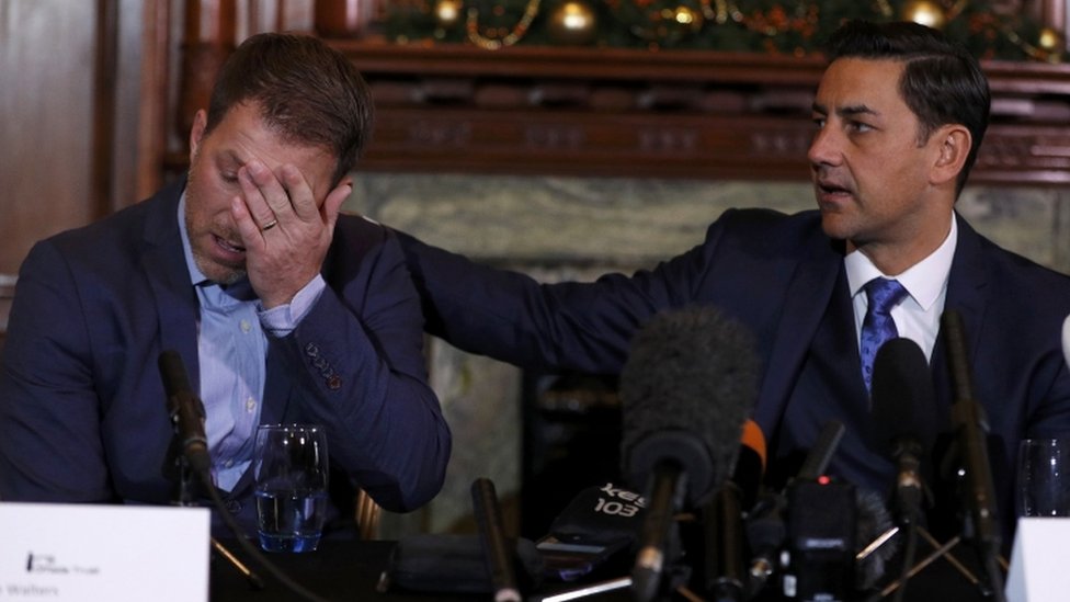 Sex abuse footballers 'want to be free of pain'