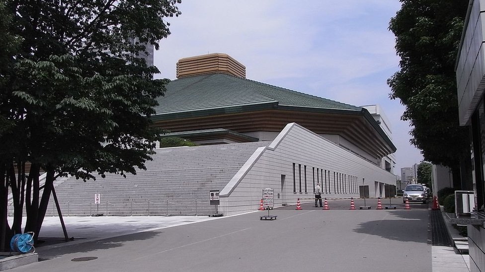 La arena de sumo Ryogoku Kokugikan