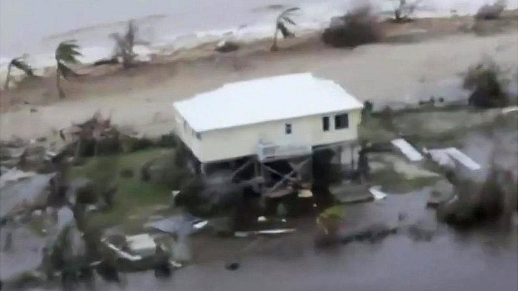 Hurricane Irma: Barbuda 'barely habitable', says PM
