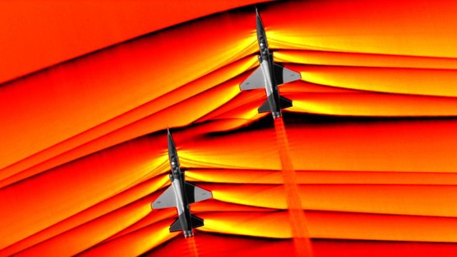 NASA: las fascinantes imágenes de las ondas de choque de aviones  supersónicos captadas por primera vez - BBC News Mundo