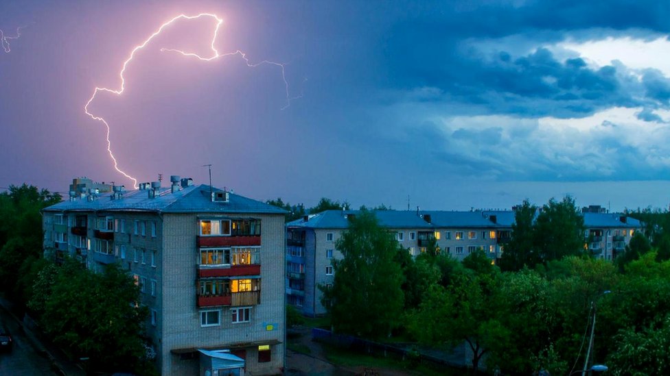 Внимание! Безопасность во время грозы