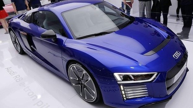 Audi prototype driverless car