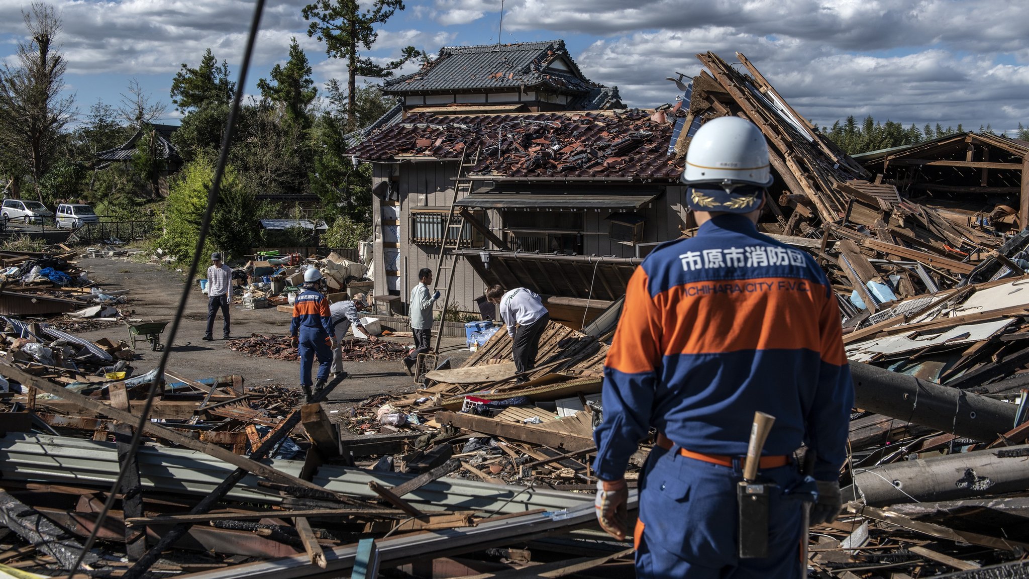 Typhoon Hagibis: 110,000 Rescuers Help Japan After Floods And ...