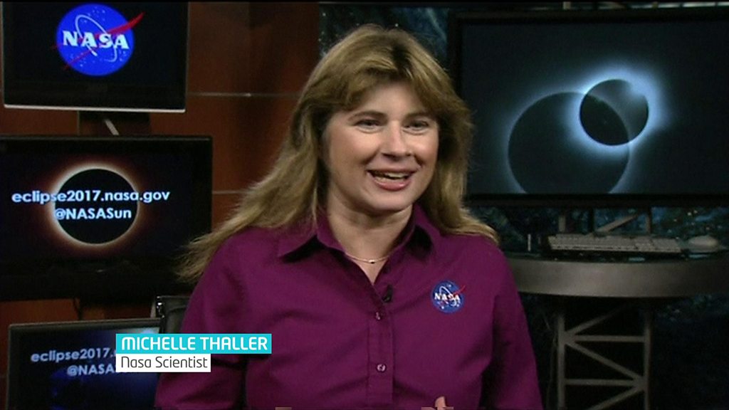 Michelle Thaller, a scientist at Nasa, has been explaining just why today&a...