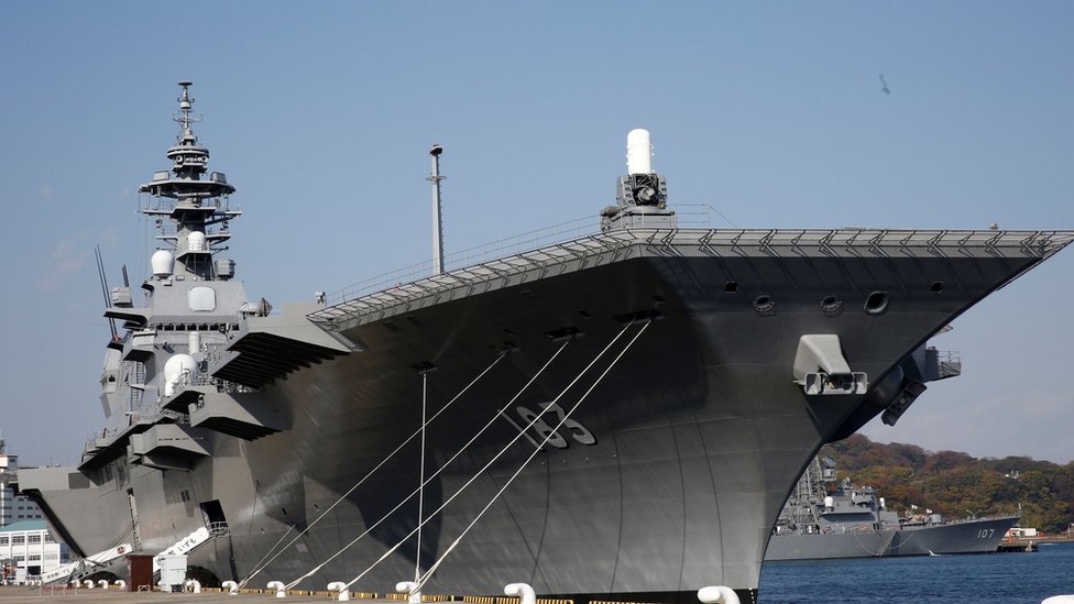 日本：造航母買戰機強軍計劃抗衡中國- BBC News 中文