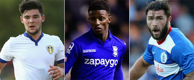 Alex Mowatt (Leeds), Demarai Gray (Birmingham), Charlie Austin (QPR)