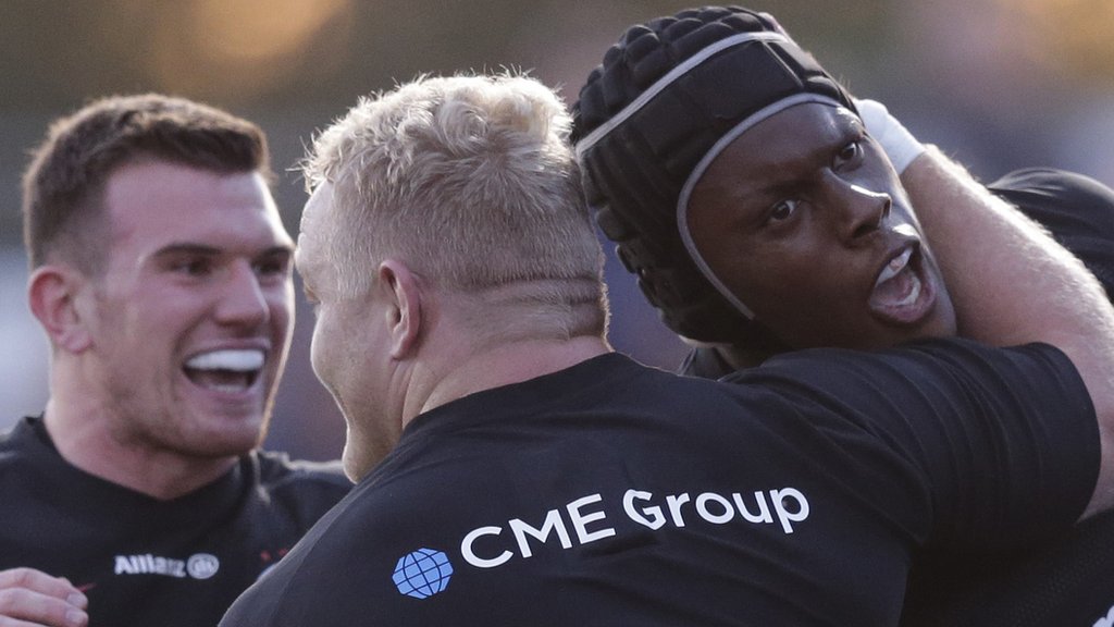European Rugby Champions Cup: Saracens 29-10 Lyon OU