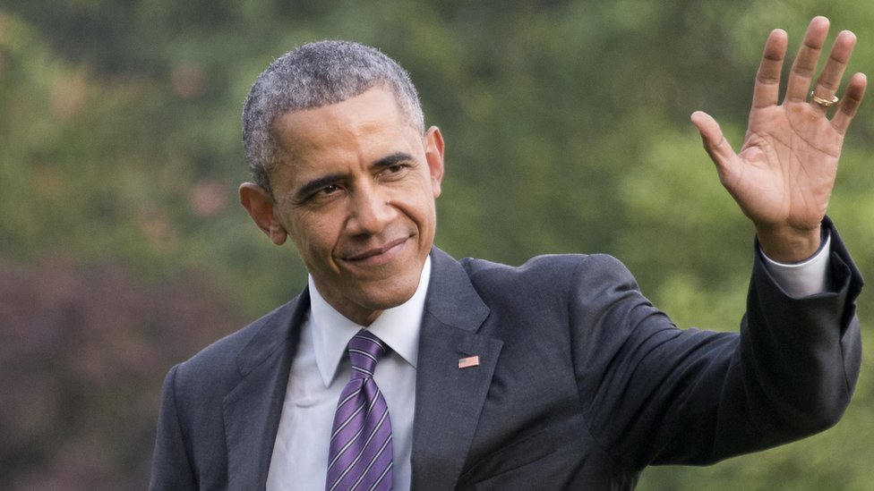 US President Barack Obama returns to the White House after a visit to Tennessee in July 2015