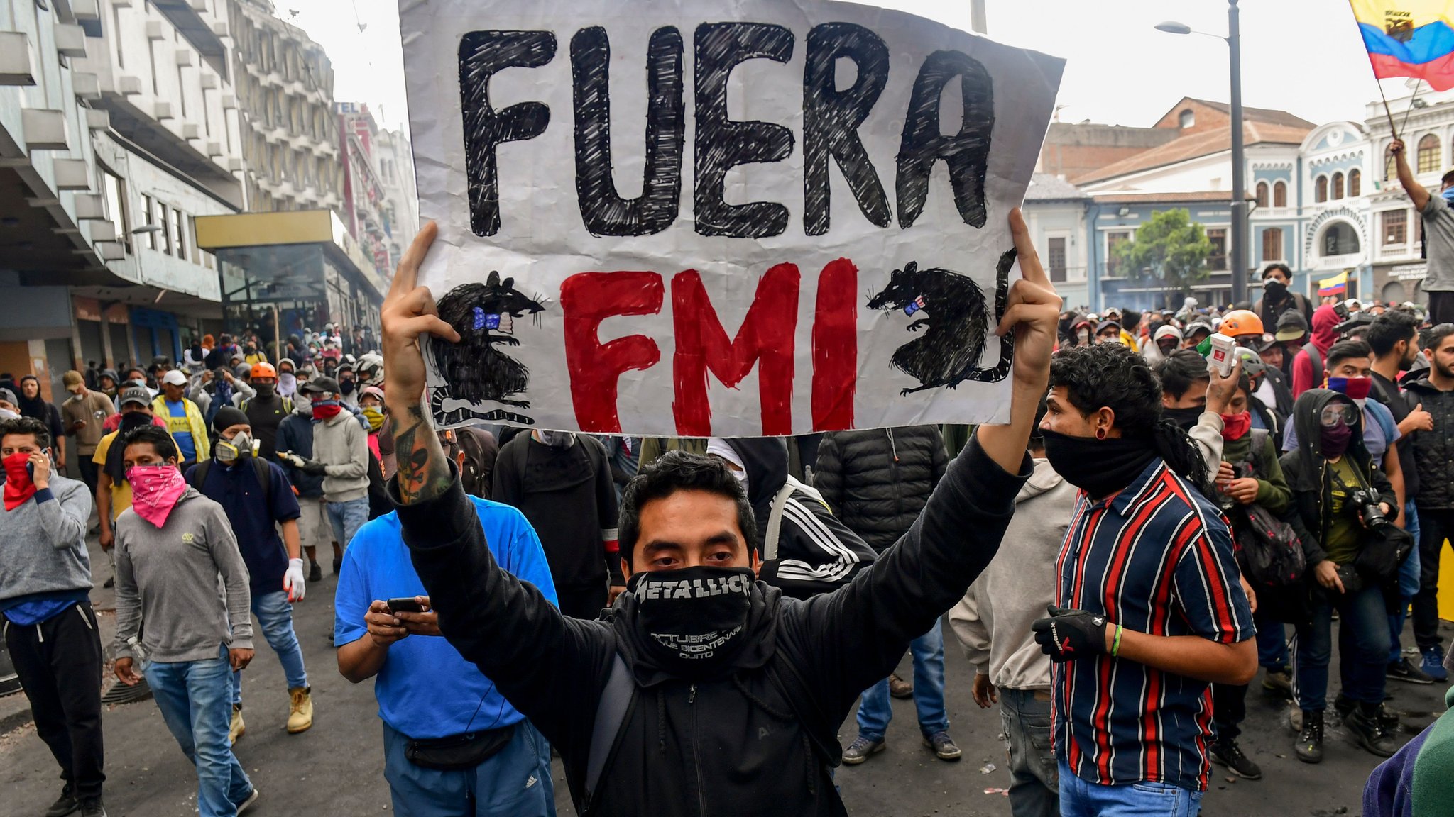 Protestas en América Latina: 