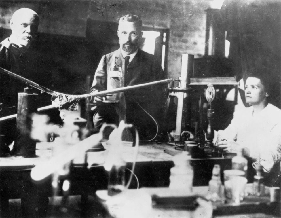 Pierre y Marie Curie