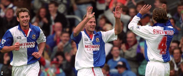 Chris Sutton, Alan Shearer and Tim Sherwood height=260