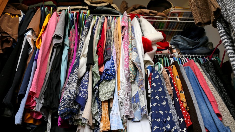 UK wardrobes stuffed with unworn clothes