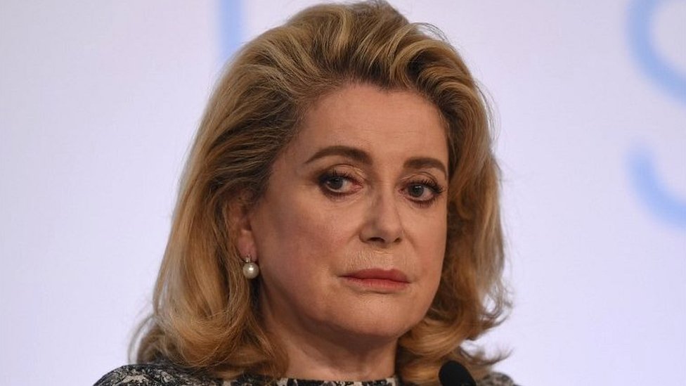 Catherine Deneuve en mayo de 2015