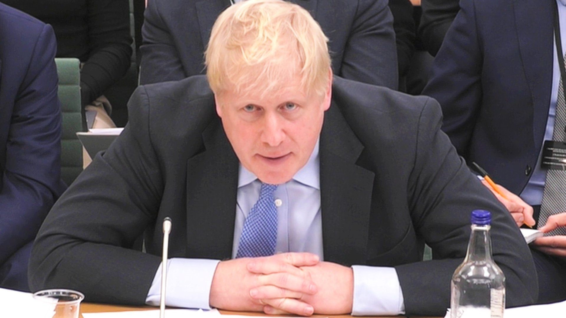 We avoided physical contact but passed drinks - Johnson