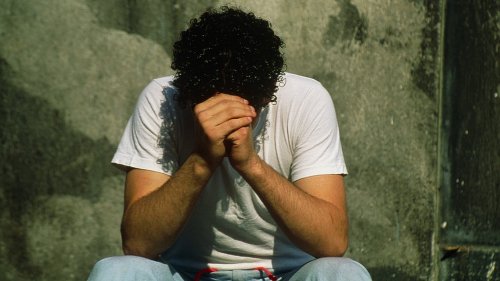 Persona con ansiedad