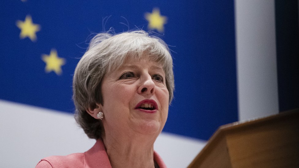 Brexit: Theresa May 'focused' on leaving on time, despite calls for delay