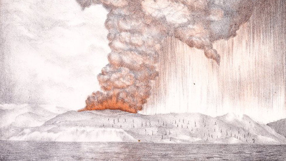 Krakatoa, o inferno de Java: a erupção há 137 anos que foi sentida