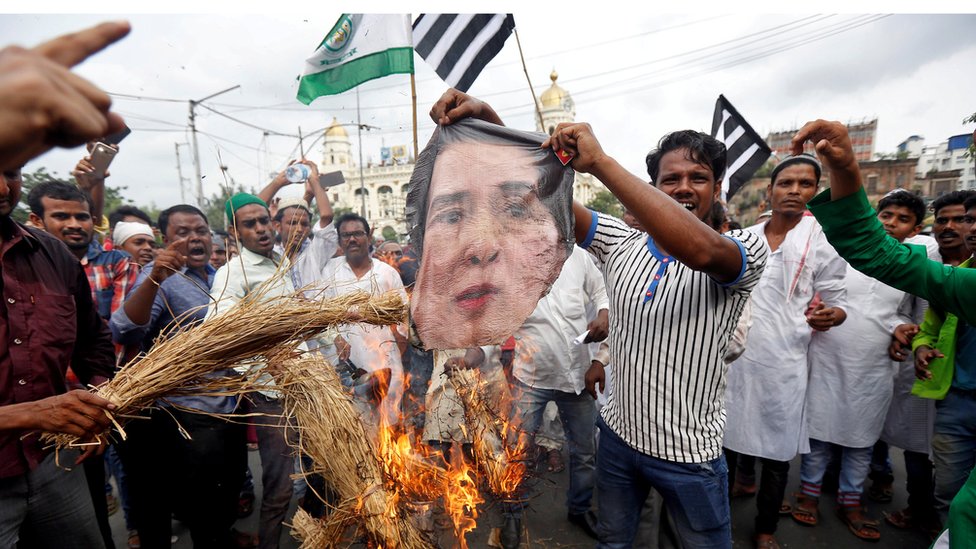 Myanmar, Rohingya, India