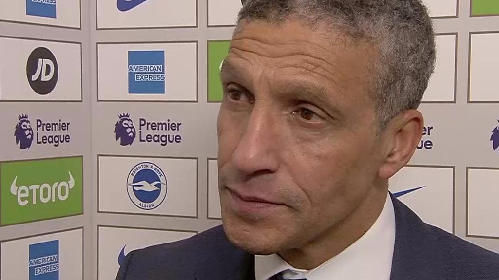 Brighton 0-1 Liverpool: Chris Hughton 'proud' of Albion performance