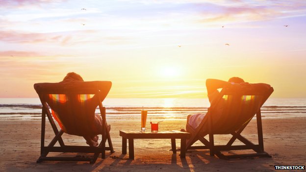 Couple on beach